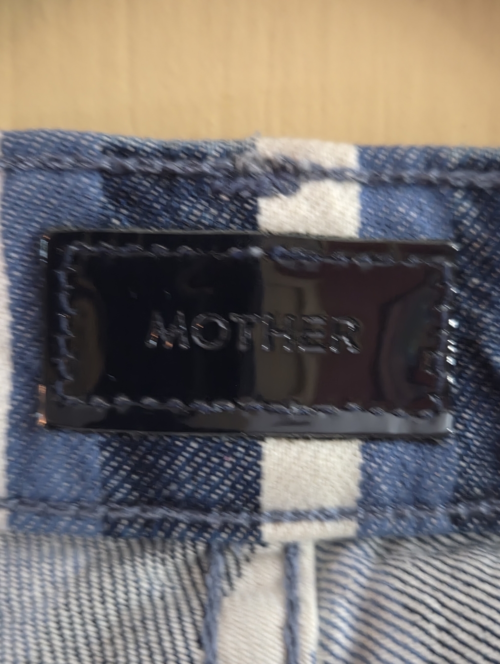 Mother Denim Patch Pocket Twister Sneak Flare Wide Leg Jeans ( Used) - Picture 6 of 10